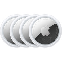 Apple AirTag (2. Generation), Ortungstracker weiß/silber, 4er-Pack