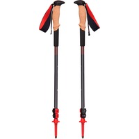 Black Diamond Trekkingstöcke Pursuit S/M, Fitnessgerät grau/rot, 1 Paar, 100-125 cm