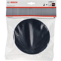 Bosch Professional Gummistützteller Ø 150mm, Schleifteller schwarz, für Poliermaschinen