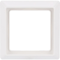 Busch-Jaeger Rahmen einfach für Unterputzmontage, Allwetter 44, Schutzart IP44, Kunststoff, glänzend weiß (glänzend), Retail