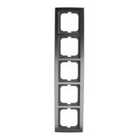 Busch-Jaeger Rahmen fünffach chrom, Retail