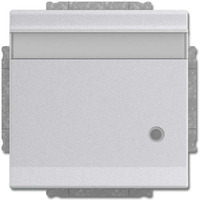 Busch-Jaeger Schutzkontaktsteckdose Einsatz aluminium, Retail