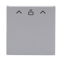 Busch-Jaeger Zentrale Scheibe Cardschalter Radiofrequenzidentifikation 1792 Radiofrequenzidentifikation-83, Abdeckung aluminium, Retail