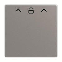 Busch-Jaeger Zentrale Scheibe Cardschalter Radiofrequenzidentifikation 1792 Radiofrequenzidentifikation-83, Abdeckung aluminium, Retail