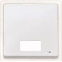 Merten Wippe Symbol Fenster mit Kontrollfenster rechteckig IP44 weiß, Retail