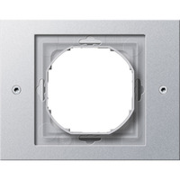 Gira Abdeckrahmen 1-fach TX44 aluminium, Retail