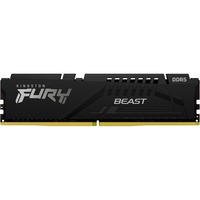 Kingston FURY DIMM 32 GB DDR5-6400, Arbeitsspeicher schwarz, KF564C32BB-32, FURY Beast, INTEL XMP