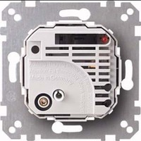 Merten Raumtemperaturregler-Einsatz mit thermischer Rückführung, 230 Volt Wechselstrom, 10 Ampere, Thermostat Retail