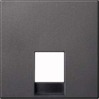 Merten Zentralplatte für Registered Jack 11 und Registered Jack 12 anthrazit, Retail