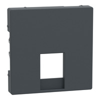 Merten Zentralplatte für Registered Jack 11 und Registered Jack 12 anthrazit, Retail