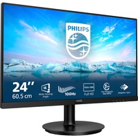 Philips 241V8LAB/00, LED-Monitor 61 cm (24 Zoll), schwarz, FullHD, VA, Adaptive-Sync, HDMI, 100Hz Panel