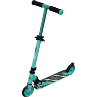 VEDES Scooter mit 120 Millimeter PVC-Reifen und ABEC7 Kugellagern, Aluminiumdeck, TPE-Griffe mint