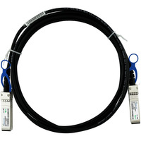 BlueOptics BlueLAN Direct Attach Kabel kompatibel zu Ubiquiti Networks UACC-DAC-SFP28-1M schwarz, 1 Meter