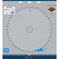 Bosch PRO Wood Kreissägeblatt, Ø 400mm, 60Z Bohrung 30mm, für Tischkreissägen