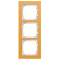 Busch-Jaeger Abdeckrahmen 3-fach, Abdeckung gelb, Retail