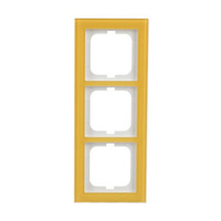 Busch-Jaeger Abdeckrahmen 3-fach, Abdeckung gelb, Retail