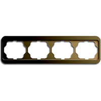 Busch-Jaeger Abdeckrahmen vierfach Rahmen waagerecht bronze, Retail