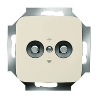 Busch-Jaeger Potentialausgleich weiß 2-fach Unterputz, Dose weiß, Retail