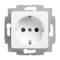 Busch-Jaeger Steckdosen Einsatz Typ F CEE 7/3 20 EUCQ-214 weiß, Retail