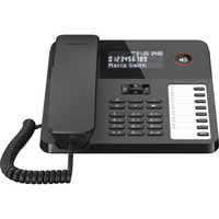 Gigaset DESK 600, analoges Telefon schwarz