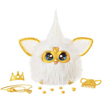 Hasbro Interaktives Spielzeug Furby mit 5 Modi, über 600 Sätzen, Liedern und Spielspaß, Elektrohaustier gold