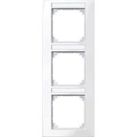 Merten M Plan Rahmen 3 fach beschriftbar senkrecht Retail