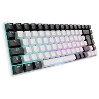 Sharkoon SKILLER SGK50 S3, Gaming-Tastatur weiß, ES-Layout, Gateron Yellow