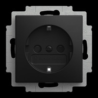 Busch-Jaeger Steckdose CEE 7/3 Typ F schwarz, Retail