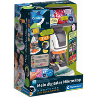 Clementoni Mein digitales Mikroskop mit digitalem und analogem Modus 