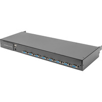 Digitus Modularer KVM-Switch 8-Port schwarz, 8-Port