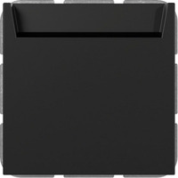 Gira Hotel-Card Schalter mit Neutralleiterklemme, Schließer, 1-polig, Taster schwarz (matt), Retail