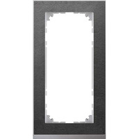 Merten Decor Rahmen 2-fach schiefer, Retail