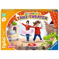 Ravensburger tiptoi ACTIVE Kunterbuntes Tanz-Theater, Brettspiel 