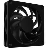 Alphacool Apex Stealth Metal 120mm Lüfter 2000rpm, Gehäuselüfter schwarz, 120 mm