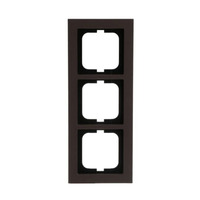 Busch-Jaeger Abdeckrahmen 3-fach, Abdeckung braun, Retail