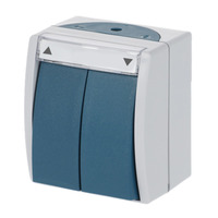 Busch-Jaeger Jalousieschalter 2601/4 W-53 grau, Retail