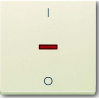 Busch-Jaeger Kontroll-Wippe mit Aufdruck Ein-Aus 1788-82 weiß, Retail