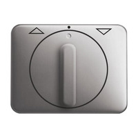 Busch-Jaeger Zentralscheibe Jalousie mit Drehgriff, Abdeckung platin, Retail