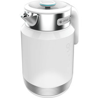 Cecotec ThermoSense 600 Touch White Electric Kettle, Wasserkocher weiß/edelstahl, 2.200 Watt, 1,7 Liter