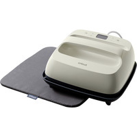Cricut EasyPress SE 22,5x22,5 cm, Hitzepresse weiß, inkl. Matte