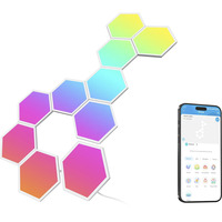 Govee Glide Hexa Lichtpaneele, LED-Leuchte 10er-Pack