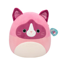 Jazwares Squishmallows Exklusiv 30 Zentimeter Herbie die Schneeschuh Katze, Kuscheltier 
