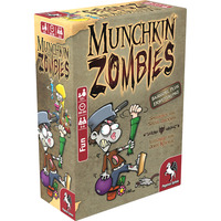 Pegasus Munchkin Zombies 1+2, Kartenspiel Basisspiel inkl. 1 Erweiterung