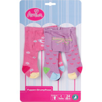 VEDES Puppen-Strumpfhosen für Puppen von 28 bis 33 Zentimeter, Puppenzubehör 