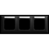 Busch-Jaeger Abdeckrahmen mit Sichtfenster 1733 NS-915 schwarz, Retail