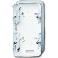 Busch-Jaeger Aufputzgehäuse für zwei Einheiten weiß weiß, Retail