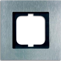 Busch-Jaeger Rahmen einfach edelstahl, Retail