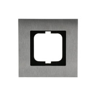 Busch-Jaeger Rahmen einfach edelstahl, Retail