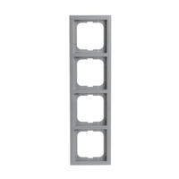 Busch-Jaeger Rahmen vierfach, future linear, Plattform 63, Unterputzmontage, Kunststoff, matt Retail