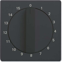 Busch-Jaeger Zentralscheibe Bedienelement, Abdeckung anthrazit, Retail